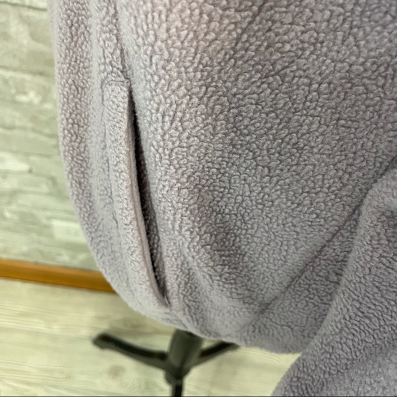 Maurices Lavender Fleece Zip Neck Pullover - Picture 3 of 7